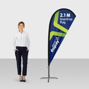 2.1m Teardrop Flag