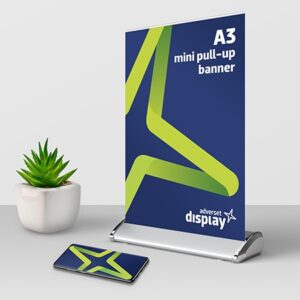 Mini Pull-up Banner Stand