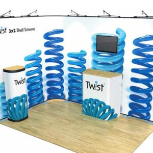 Twist Display Stand 6-Panel Kit