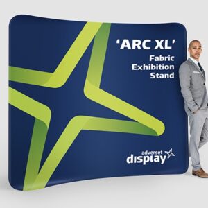 'ArcXL' Custom Printed Large Fabric Exhibition Stand