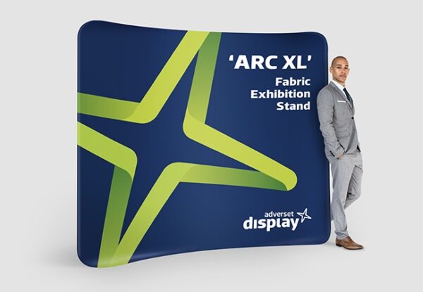 'ArcXL' Custom Printed Large Fabric Exhibition Stand