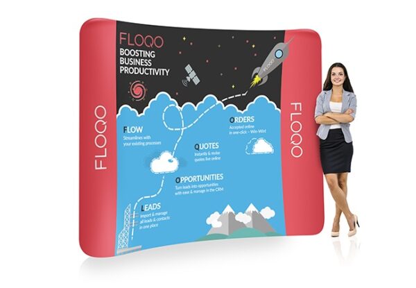 'ArcXL' Custom Printed Large Fabric Exhibition Stand - Image 4