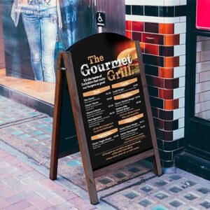Wooden A-Board