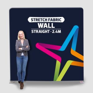 Custom Printed Stretch Fabric Wall Display