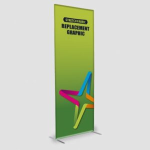 Custom Printed Stretch Fabric Stand Replacement Graphics